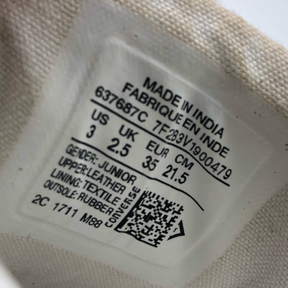 CONVERSE CT STREET SLIP-ON All White shoes - Picture 6 of 6